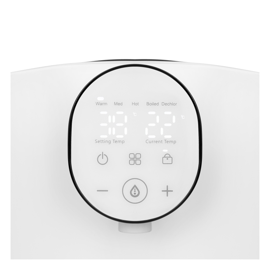 Lionelo - Pullonlämmitin BABYPRESTO 1000W/230V valkoinen