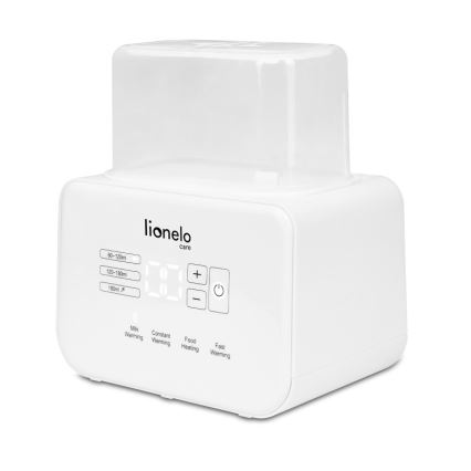 Lionelo - Pullonlämmitin THERMUP DOUBLE 250W/230V valkoinen