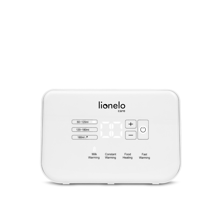 Lionelo - Pullonlämmitin THERMUP DOUBLE 250W/230V valkoinen