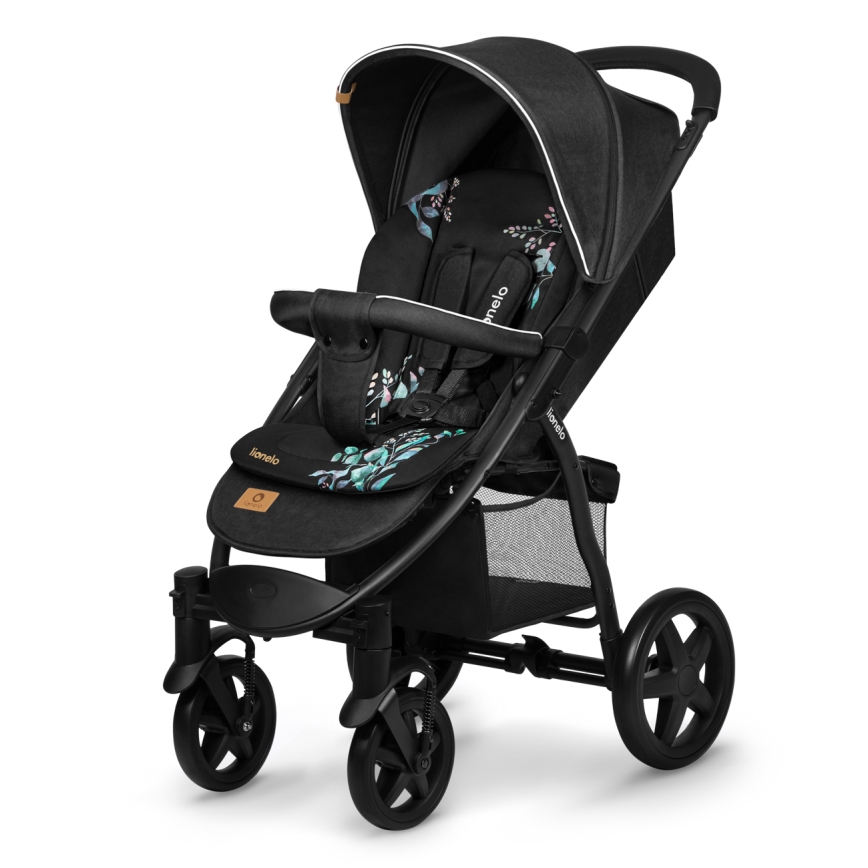 Lionelo - Rattaiden istuintyyny SEATLINER Golden Moments musta
