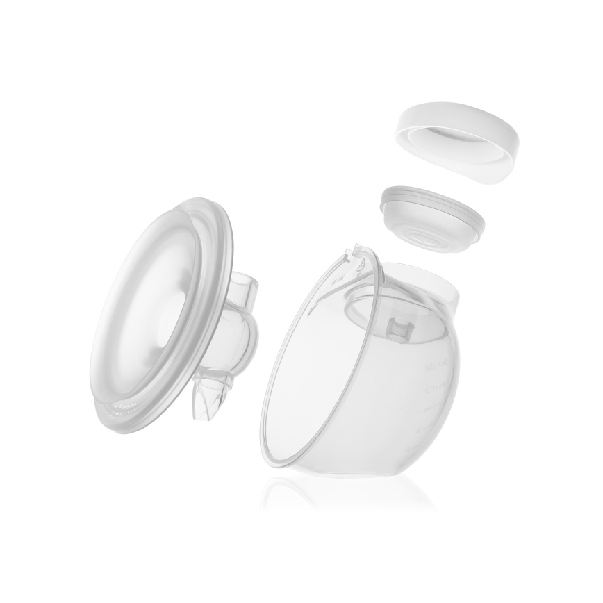 Lionelo - Sähköinen ladattava kaksoisrintapumppu TWEE FREE 5V 1500 mAh 150 ml