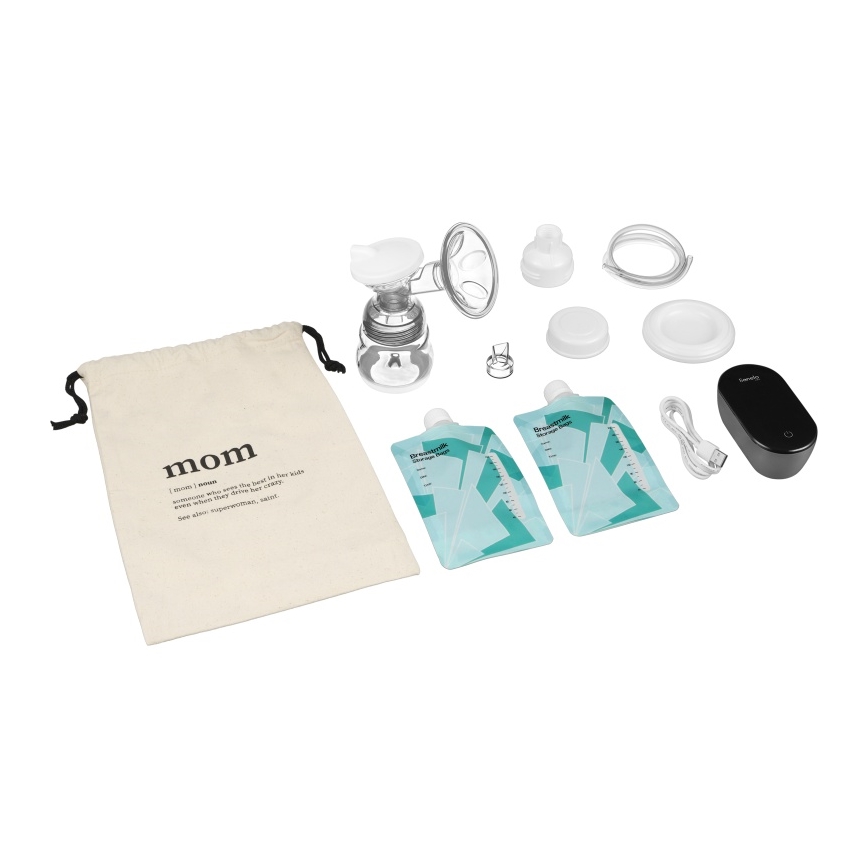 Lionelo - ladattava sähköinen rintapumppu FIDI GO 5V 1200 mAh 150ml