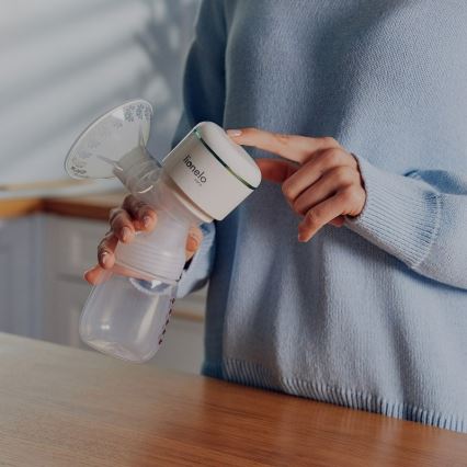 Lionelo - Sähköinen ladattava rintapumppu FIDI PLUS 5V 1200 mAh 180 ml