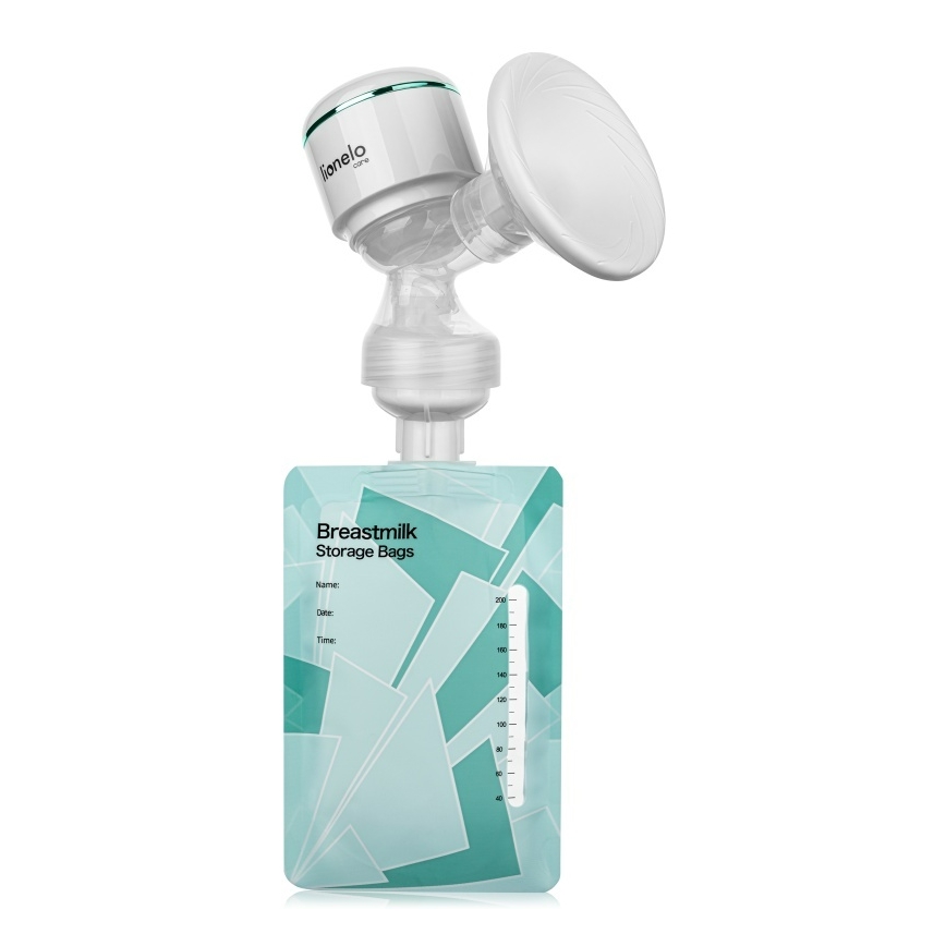 Lionelo - Sähköinen ladattava rintapumppu FIDI PLUS 5V 1200 mAh 180 ml