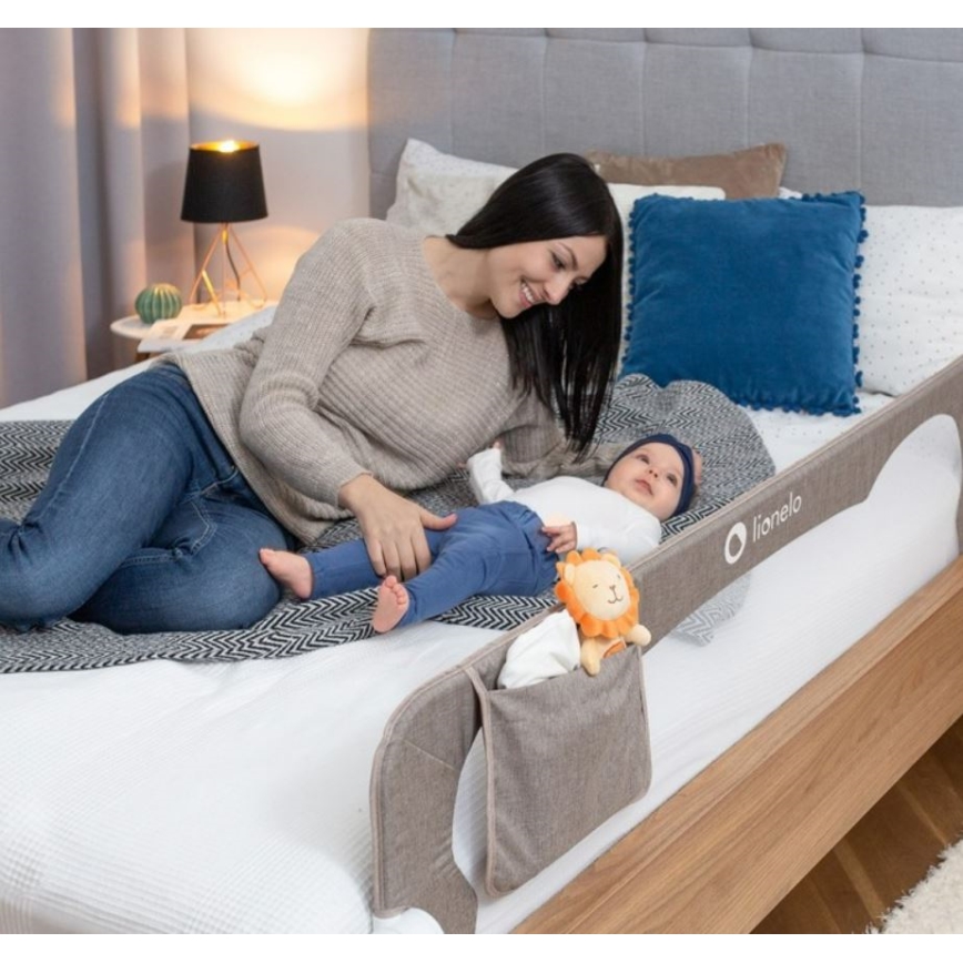 Lionelo - Sängyn turvaeste EVA harmaa
