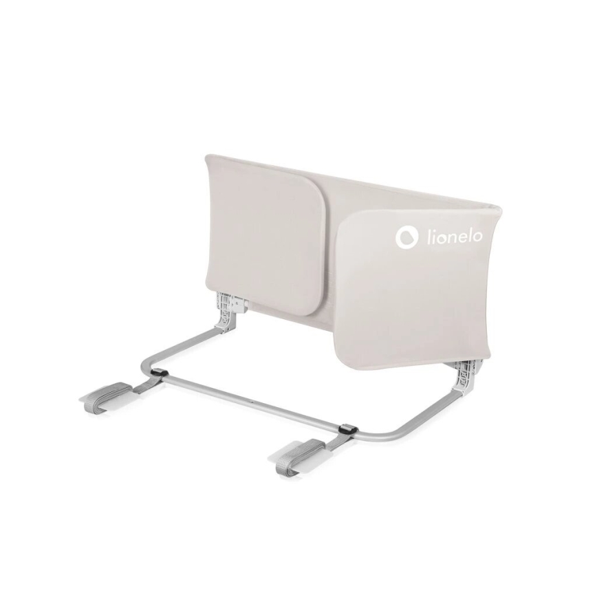 Lionelo - Sängyn turvakaide LORA XL harmaa