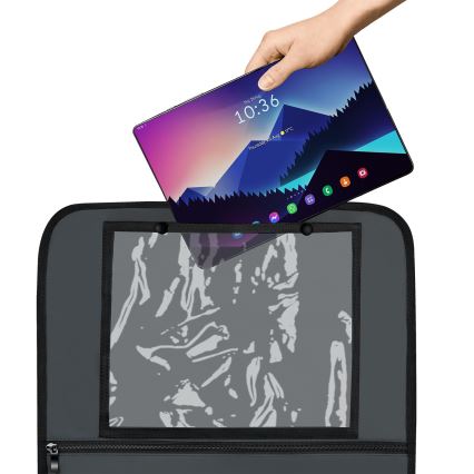 Lionelo - SEAT ORGANIZER autoon, harmaa