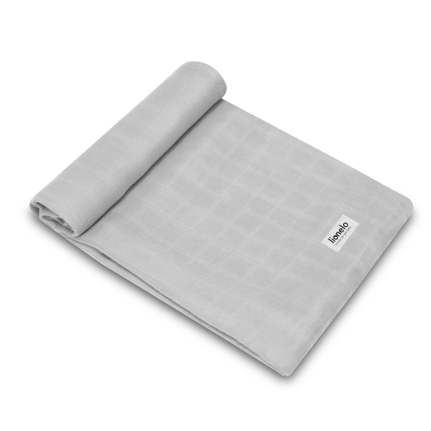 Lionelo - SETTI 3x bambumusliiniliinaa BAMBOO SET 70x70 cm Sateenkaari