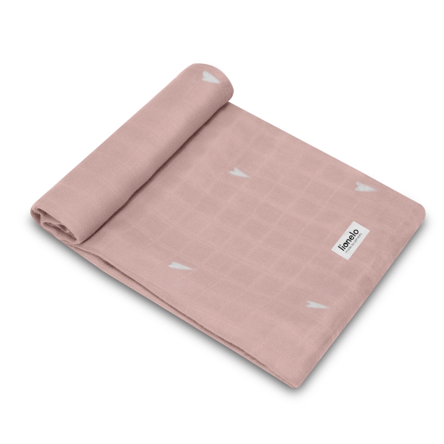 Lionelo - SETTI 3x bambumusliiniliinaa BAMBOO SET 70x70 cm Sateenkaari