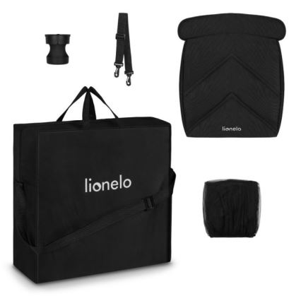 Lionelo - Sporttirattaat CLOE, musta/sininen/kultainen