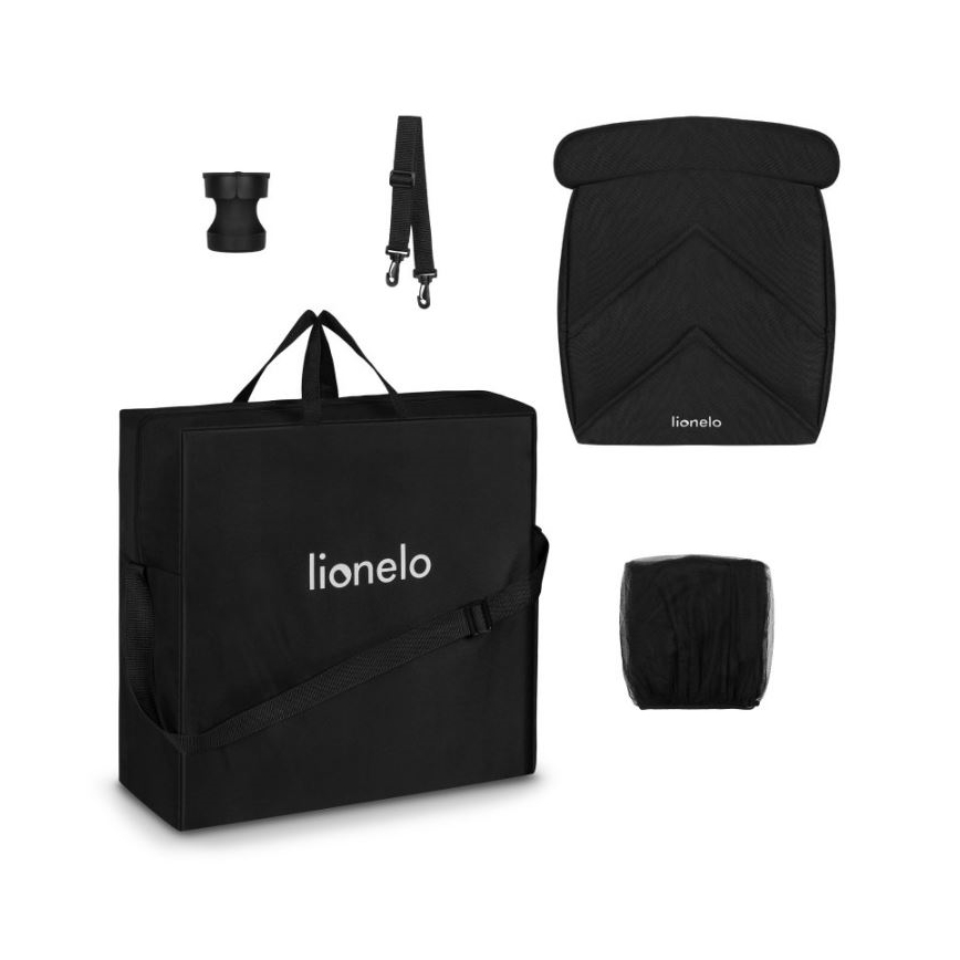 Lionelo - Sporttirattaat CLOE, musta/sininen/kultainen