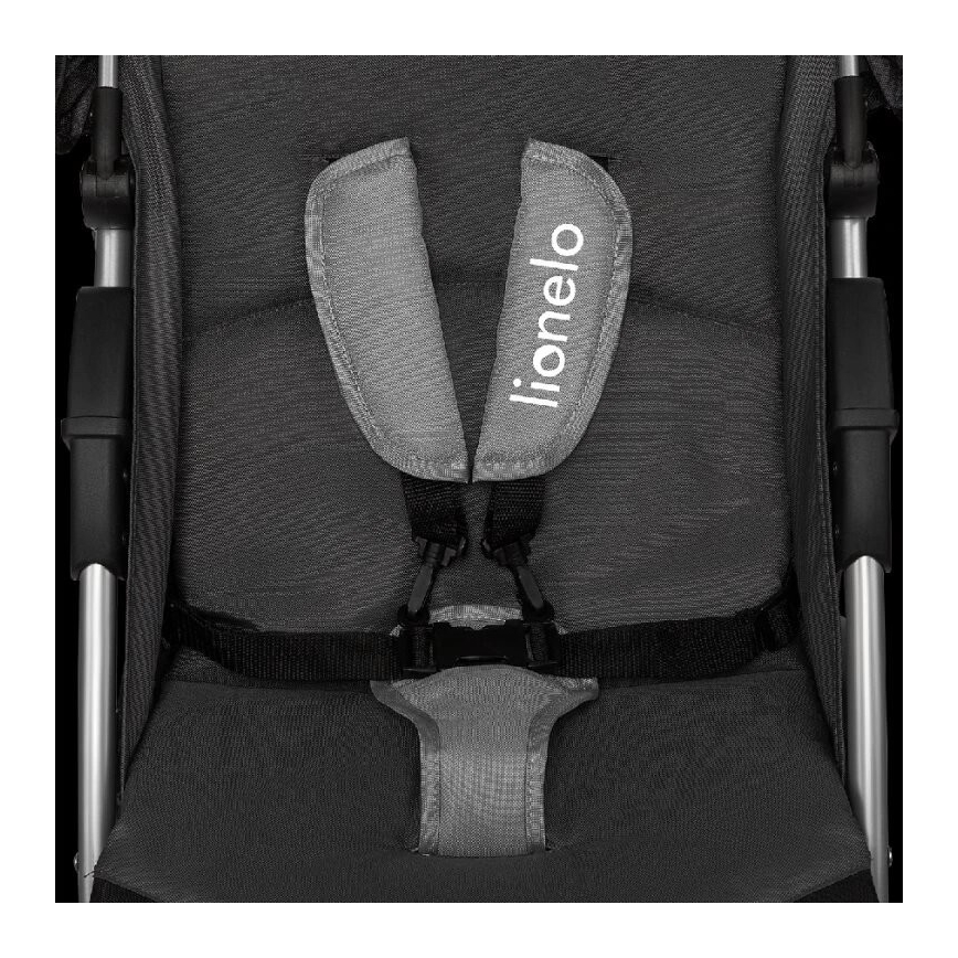 Lionelo - Sporttirattaat EMMA PLUS musta