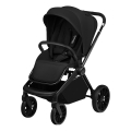 Lionelo - Sporttiset lastenrattaat MIKA PLUS Black Onyx