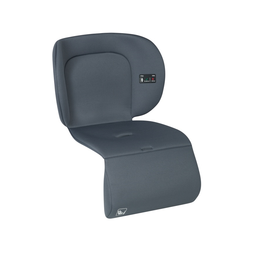 Lionelo - Taitettava turvaistuin NELLY i-Size 76-150 cm Grafiitinharmaa