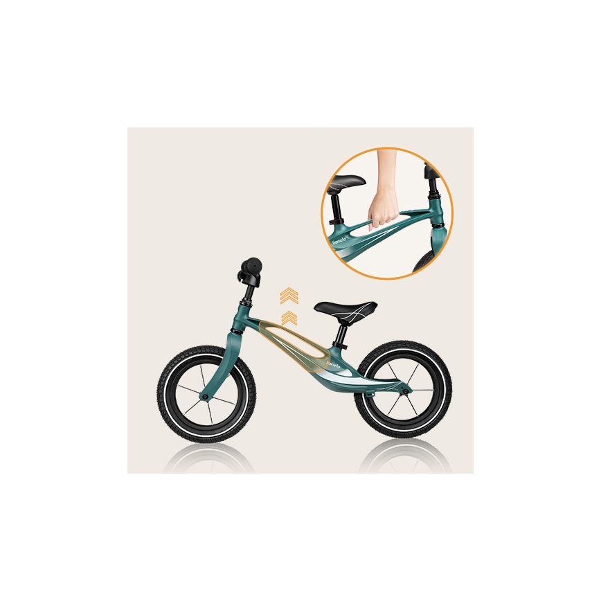 Lionelo - Tasapainopyörä BART AIR vihreä