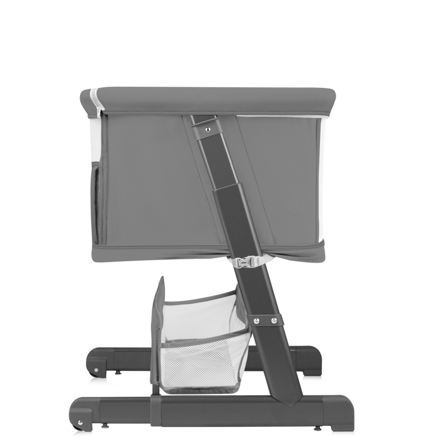 Lionelo - THOMI PLUS 5-in-1 muunneltava pinnasänky Grey Concrete
