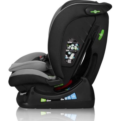 Lionelo - Turvaistuin AART i-Size 40-150 cm musta/harmaa