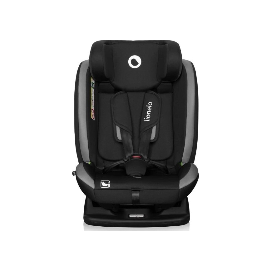Lionelo - Turvaistuin AART i-Size 40-150 cm musta/harmaa