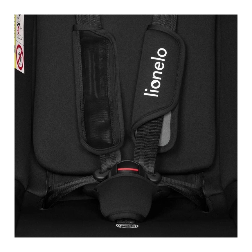 Lionelo - Turvaistuin AART i-Size 40-150 cm musta/harmaa