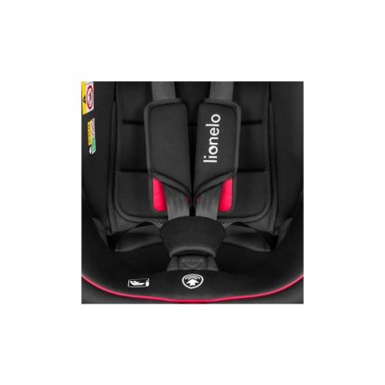 Lionelo - Turvaistuin BASTIAAN i-Size 40-150 cm musta/punainen