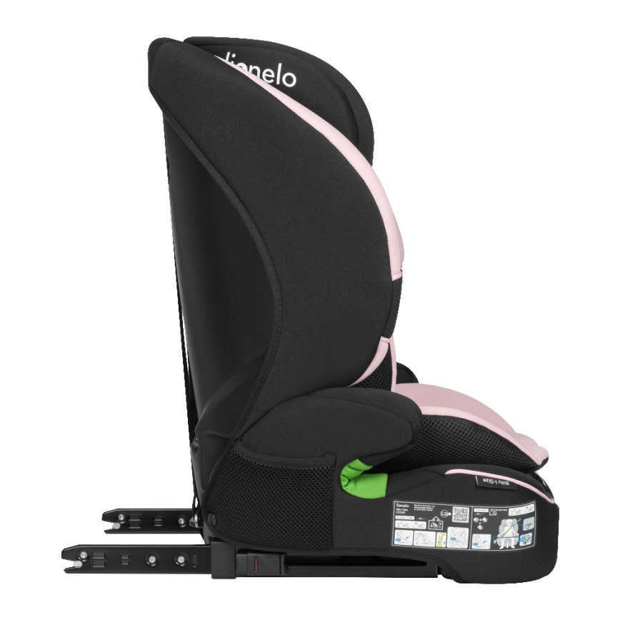 Lionelo - turvaistuin BILLY i-Size 76-150 cm vaaleanpunainen
