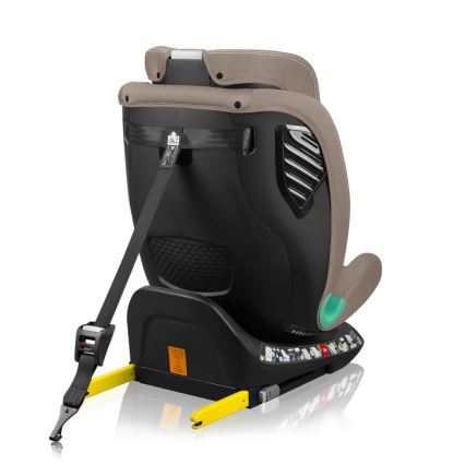 Lionelo - Kääntyvä turvaistuin jalustalla BASTIAAN ONE i-Size 40–150 cm hiekanvärinen