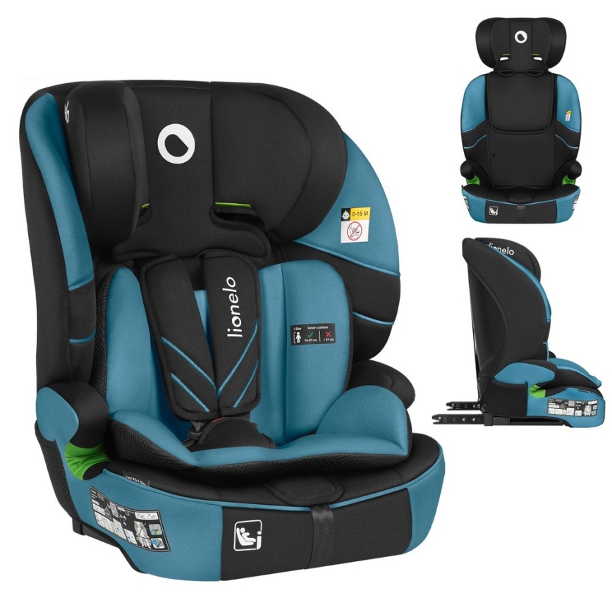 Lionelo - Turvaistuin LEVI FIX i-Size 76-150 cm Kobaltinsininen