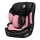 Lionelo - Turvaistuin LEVI i-Size 76-150 cm Pink Baby