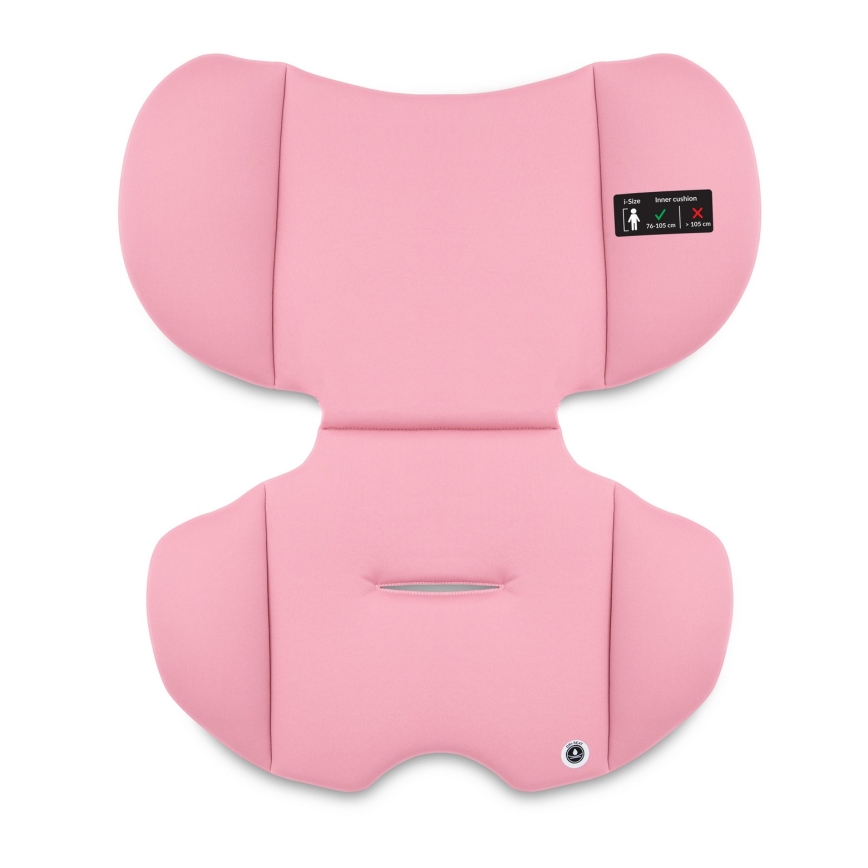 Lionelo - Turvaistuin LEVI i-Size 76-150 cm Pink Baby
