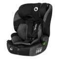 Lionelo - Turvaistuin LEVI ONE i-Size 76-150 cm musta/harmaa