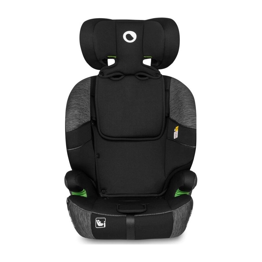 Lionelo - Turvaistuin LEVI ONE i-Size 76-150 cm musta/harmaa