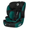 Lionelo - Turvaistuin LEVI ONE i-Size 76-150 cm musta/vihreä