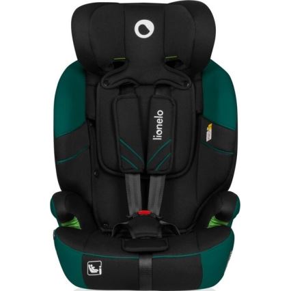 Lionelo - Turvaistuin LEVI ONE i-Size 76-150 cm musta/vihreä