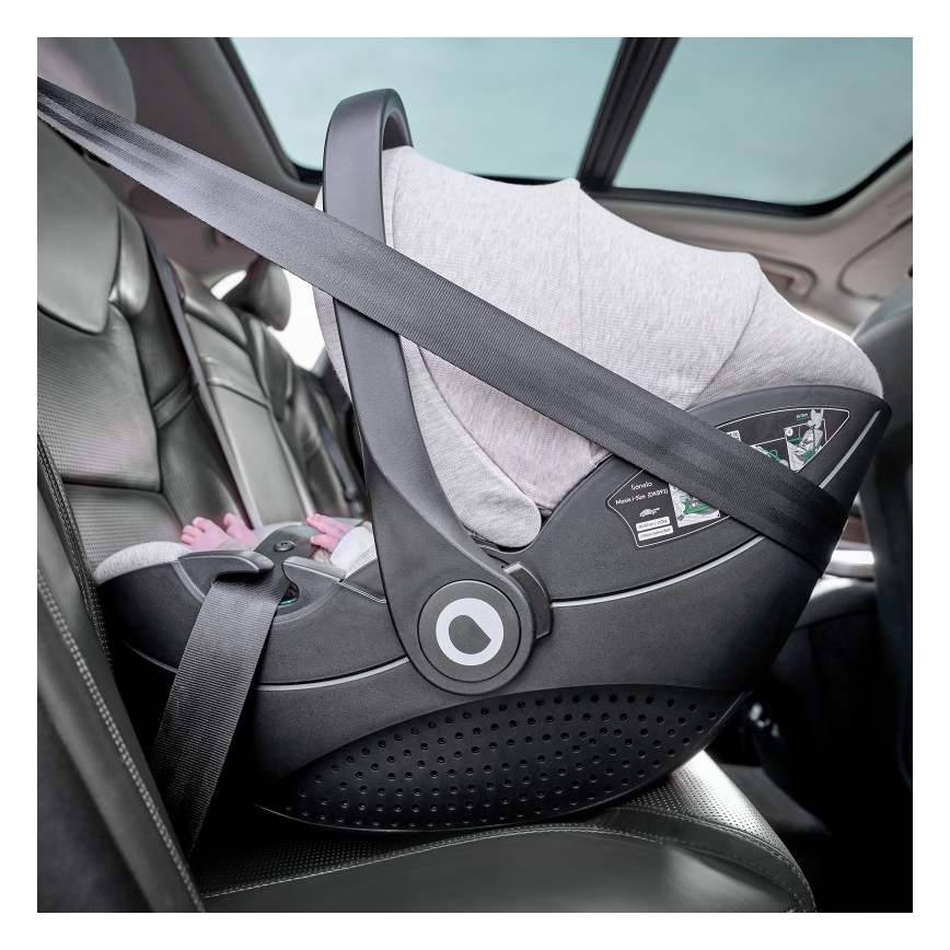 Lionelo - Turvaistuin MOXIE i-Size 40-87 cm Beige Sand