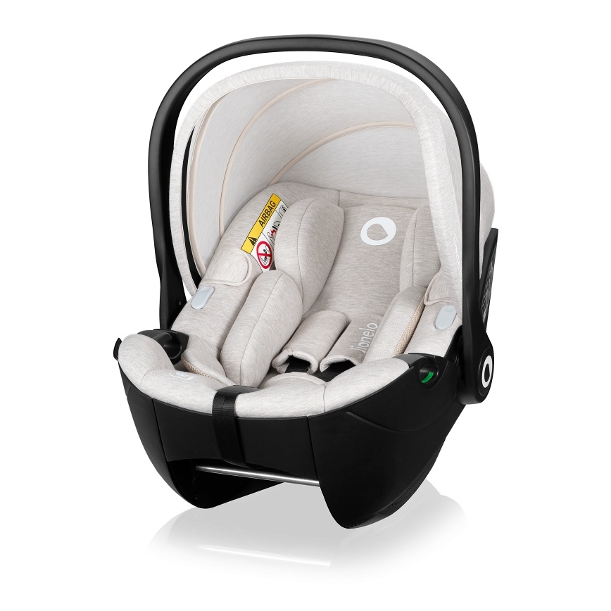 Lionelo - Turvaistuin MOXIE i-Size 40-87 cm Beige Sand