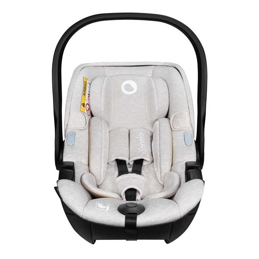 Lionelo - Turvaistuin MOXIE i-Size 40-87 cm Beige Sand