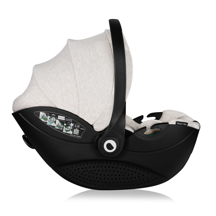 Lionelo - Turvaistuin MOXIE i-Size 40-87 cm Beige Sand