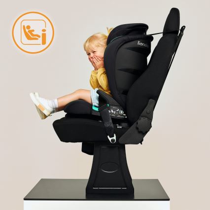 Lionelo - turvaistuin NEAL i-Size 100-150 cm burgundinpunainen
