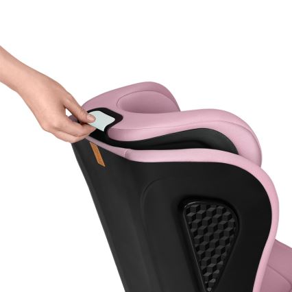 Lionelo - Turvaistuin NEAL i-Size 100-150 cm Pink Lilac