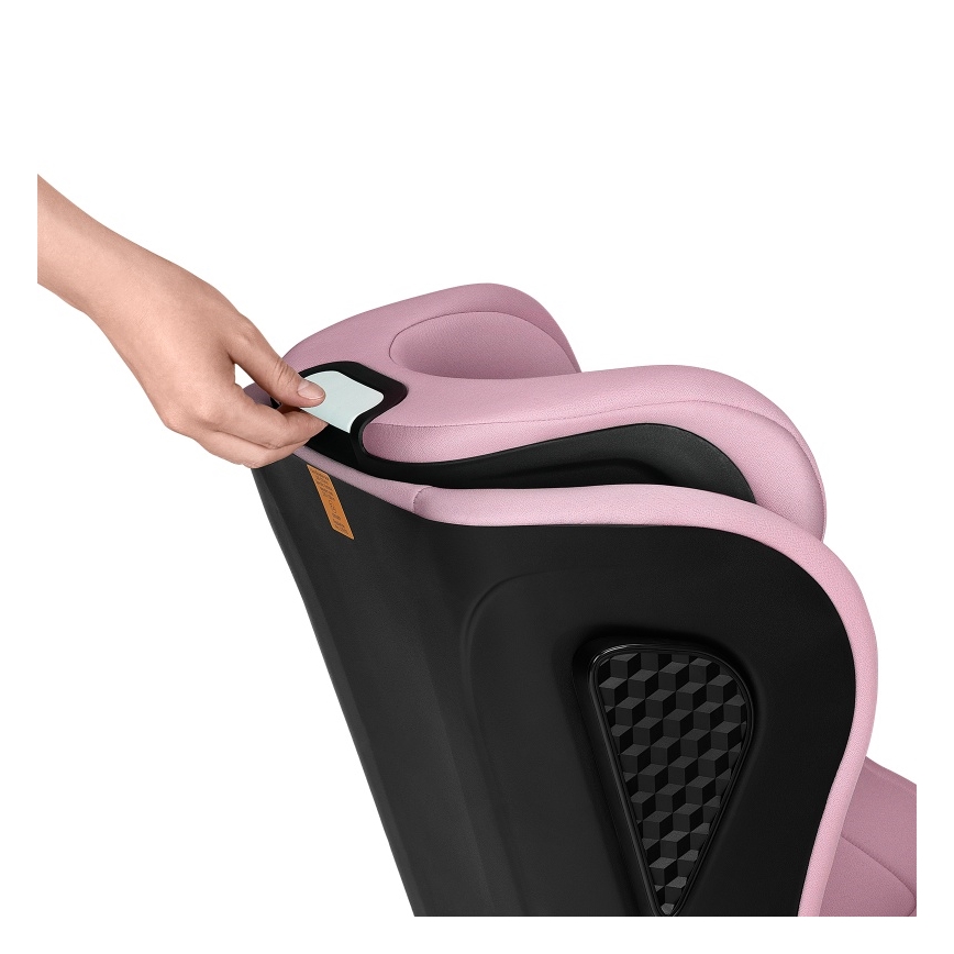 Lionelo - Turvaistuin NEAL i-Size 100-150 cm Pink Lilac