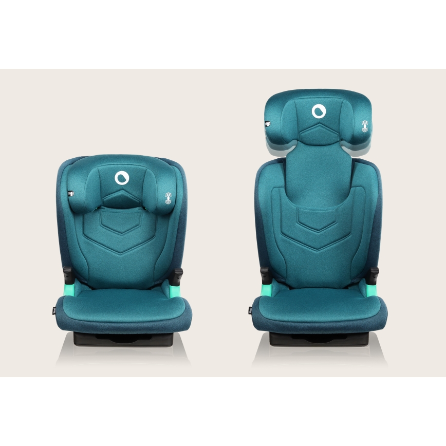 Lionelo - Turvaistuin NEAL i-Size 100-150 cm Vihreä-turkoosi