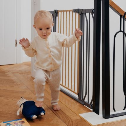 Lionelo - Turvaportti TRUUS SLIM musta/beige