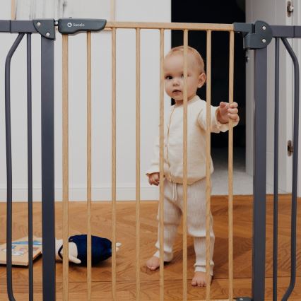 Lionelo - Turvaportti TRUUS SLIM musta/beige