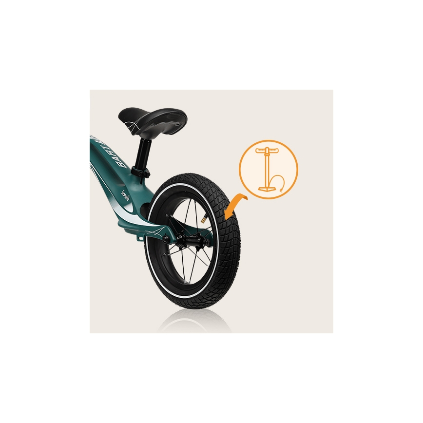 Lionelo - Työntöpyörä BART AIR vihreä