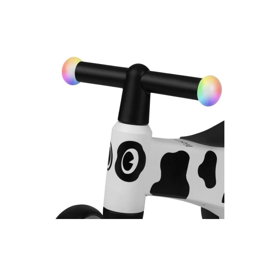 Lionelo - Työntöpyörä SAMMY musta/valkoinen