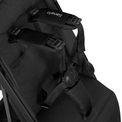 Lionelo - Urheilukärry JULIE AIR Black Onyx