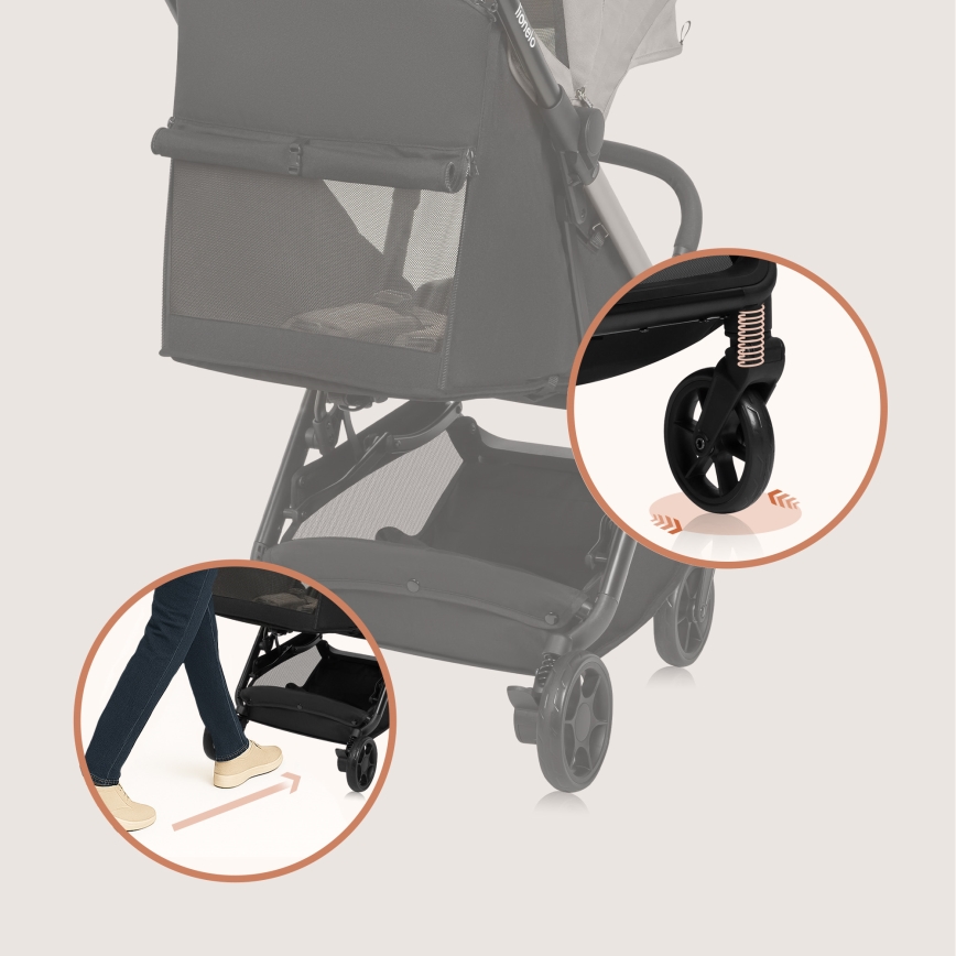 Lionelo - Urheilurattaat JULIE AIR Hiekanvärinen