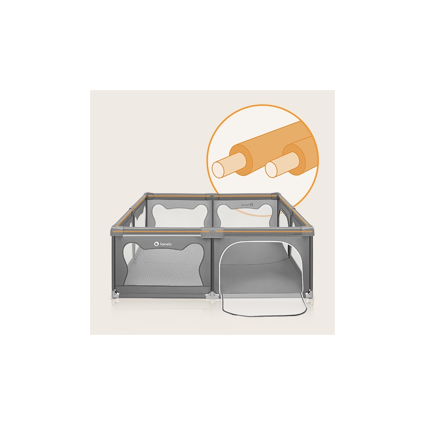 Lionelo - v WILLOW XL harmaa