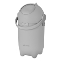 Lionelo - Vaippajäteastia PUREBIN 10 l Harmaa
