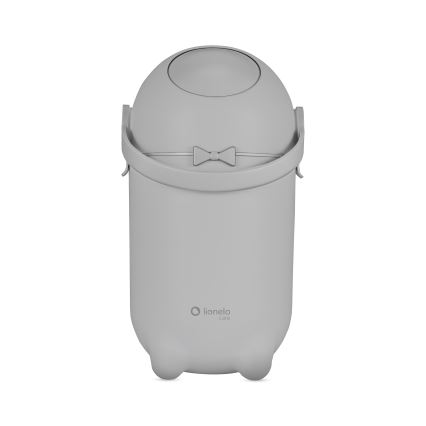 Lionelo - Vaippajäteastia PUREBIN 10 l Harmaa